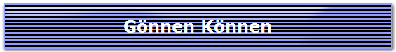 Gönnen Können